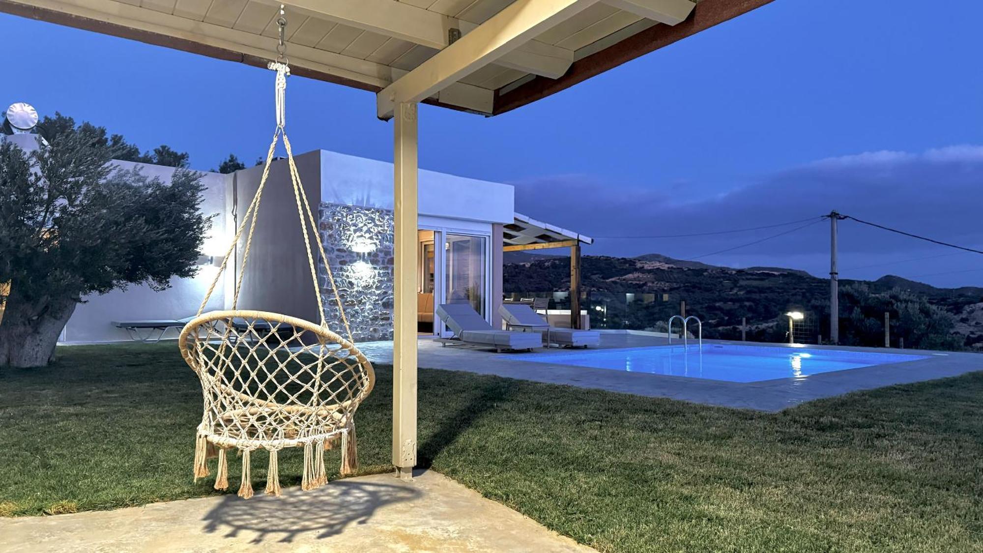 Villa Michael Triopetra Private Villa, Private Swimming Pool, Garden, Panoramic Sunset Exteriér fotografie